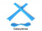 Galaxy Replacement Nose Pads & Earsocks Rubber Kits For Oakley Radar Path Blue Color